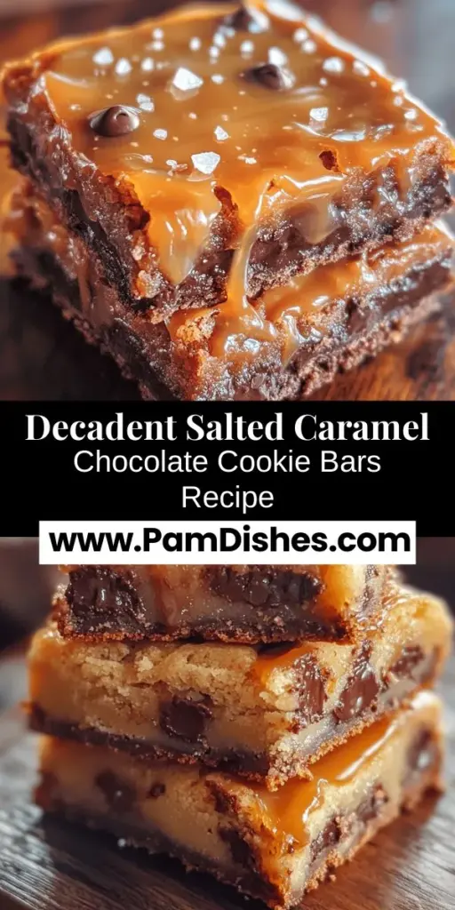 Indulge in the ultimate dessert experience with Salted Caramel Chocolate Sugar Cookie Bars. This recipe combines chewy sugar cookies with rich chocolate and luscious salted caramel, creating a delightful balance of sweet and salty flavors. Perfect for birthdays, gatherings, or simply satisfying a sweet craving, these bars promise joy in every bite. With step-by-step instructions, baking these decadent treats is easy and rewarding. Treat yourself and impress your loved ones!