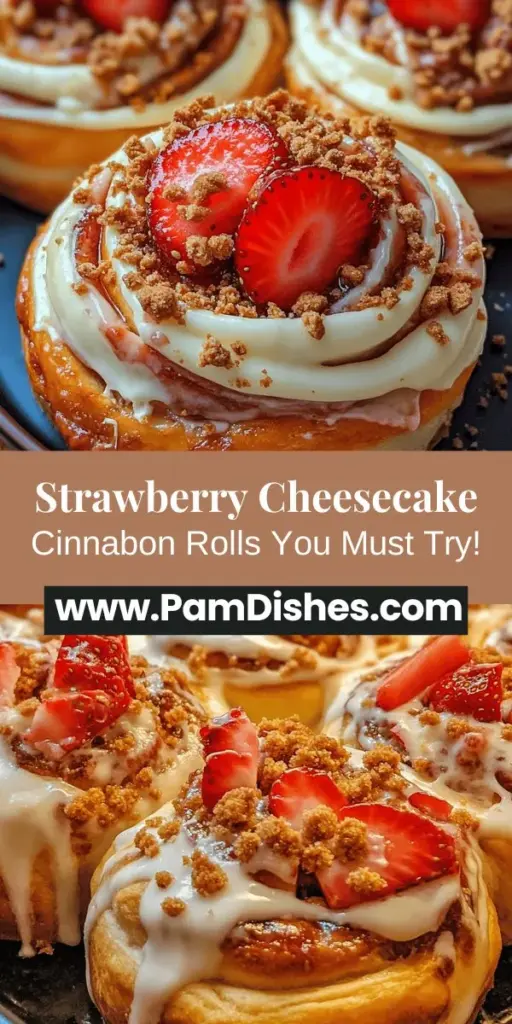Discover the perfect blend of two classic desserts with this Strawberry Cheesecake Cinnabon Rolls recipe. Soft, buttery dough is embedded with a luscious cream cheese filling and fresh strawberries, creating a treat that’s both indulgent and comforting. Perfect for breakfast, brunch, or dessert, these rolls are sure to impress family and friends. Learn how to make them step-by-step, and enjoy a delightful aroma that fills your kitchen. Treat yourself to this mouthwatering fusion today!