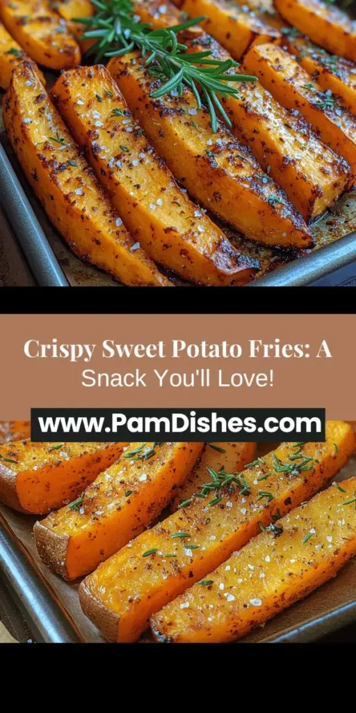 Discover the irresistible charm of crispy sweet potato fries with our guide to creating this healthier, flavorful snack. Sweet potatoes offer a delightful mix of natural sweetness and crunch, making them a favorite among food lovers. Learn how to choose the best sweet potatoes, essential ingredients, and preparation techniques to achieve perfect fries every time. With creative seasoning and baking tips, elevate your snack game and enjoy a delicious treat that’s good for you too!