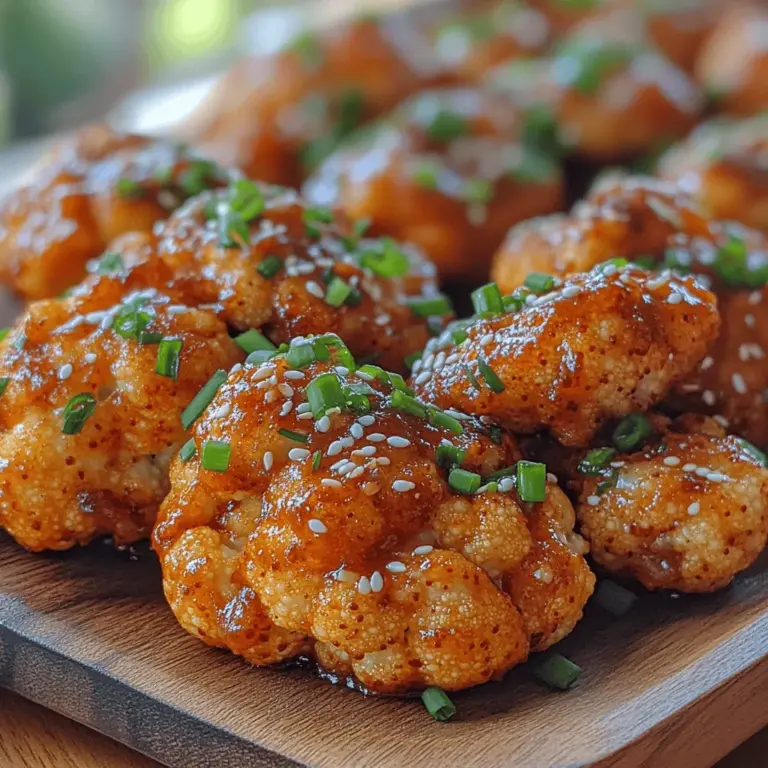 In recent years, plant-based recipes have surged in popularity, capturing the attention of health enthusiasts and foodies alike. The shift towards more sustainable eating habits and the quest for healthier alternatives to traditional dishes have made vegetables the star of the culinary stage. Among these, cauliflower has emerged as a frontrunner, known for its versatility and ability to absorb flavors, making it an ideal candidate for various recipes. One such delightful creation is the Fiery Korean BBQ Cauliflower Bites.