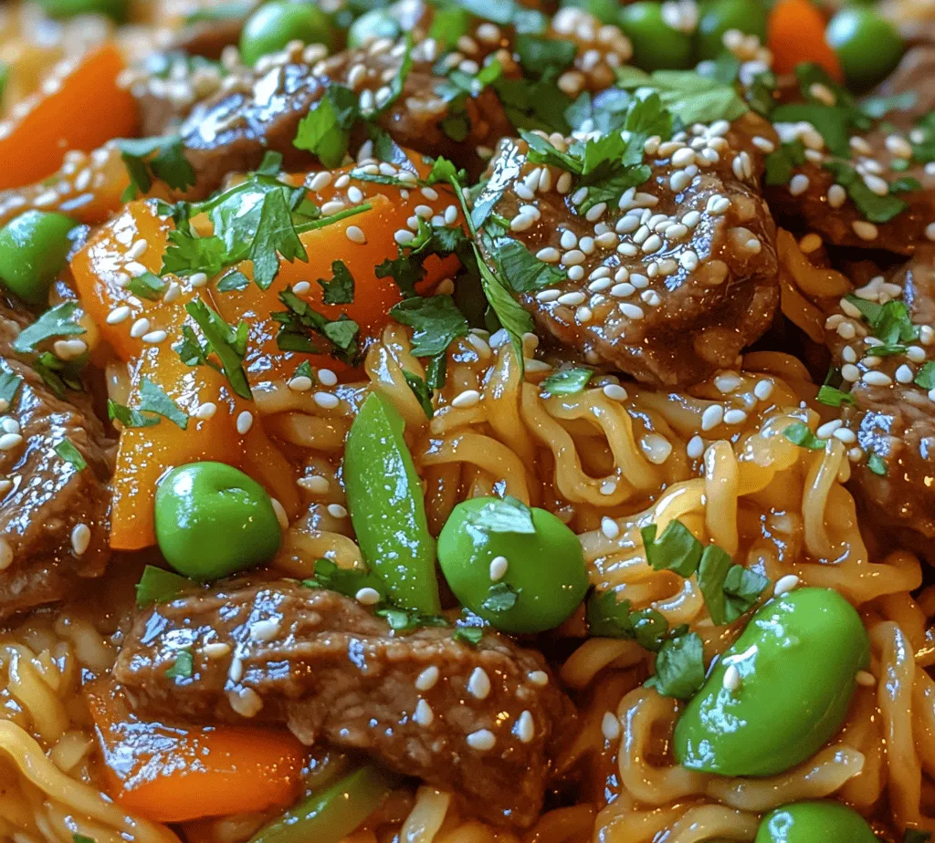 When it comes to culinary delights that marry flavor and texture in a single dish, Sizzling Hoisin Beef Noodles stands out as a favorite. This dish is a symphony of savory beef, tender noodles, and vibrant vegetables, all harmonized by the sweet, tangy notes of Hoisin sauce. Whether you’re looking to impress at a dinner party or simply need a quick yet satisfying meal for a busy weeknight, this recipe is incredibly versatile. The balance of rich flavors and satisfying textures makes it a go-to choice for food lovers everywhere.