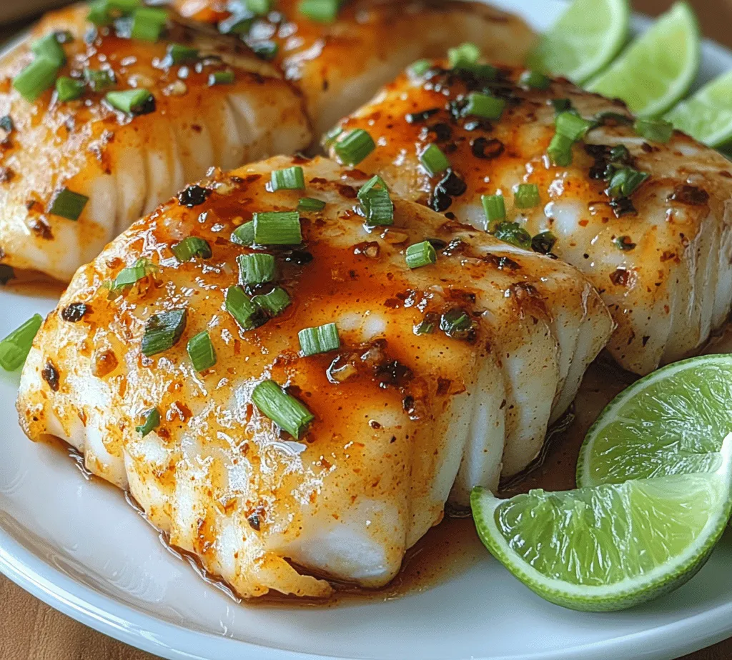 When it comes to seafood dishes, the balance of sweet and savory flavors can elevate a meal to new heights. This is particularly true for our featured recipe: Sweet Chili Glazed Baked Cod. As health-conscious dining continues to gain traction, incorporating fish into our diets has never been more relevant. Not only is fish a source of lean protein, but it also offers a variety of health benefits that align perfectly with a balanced lifestyle.
