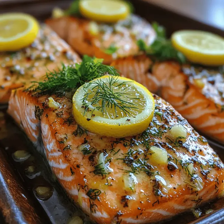 Welcome to the world of culinary delights where simplicity meets elegance, and health takes center stage. Today, we will explore the exquisite Buttery Lemon Dill Salmon, a dish that is as appealing to the eyes as it is to the palate. This recipe marries the rich, buttery flavor of salmon with the zesty freshness of lemon and the aromatic sweetness of dill, creating a delightful combination that is perfect for any occasion.