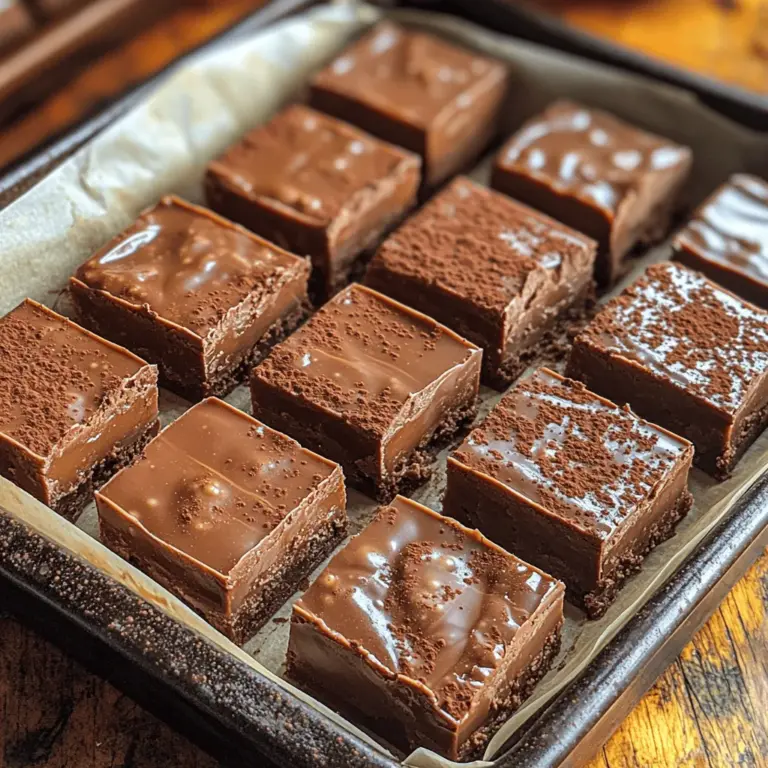 Fudge has long held a special place in the hearts of dessert lovers everywhere. Its rich, indulgent flavor and velvety texture create an irresistible treat that’s perfect for any occasion, from cozy family gatherings to festive holiday celebrations. Among the many variations of fudge, the Creamy Cloud Fudge stands out as a delightful option that embodies the essence of chocolate decadence. This recipe boasts a luxurious creaminess paired with the rich flavor of chocolate, making it a favorite for both seasoned bakers and novice cooks alike.