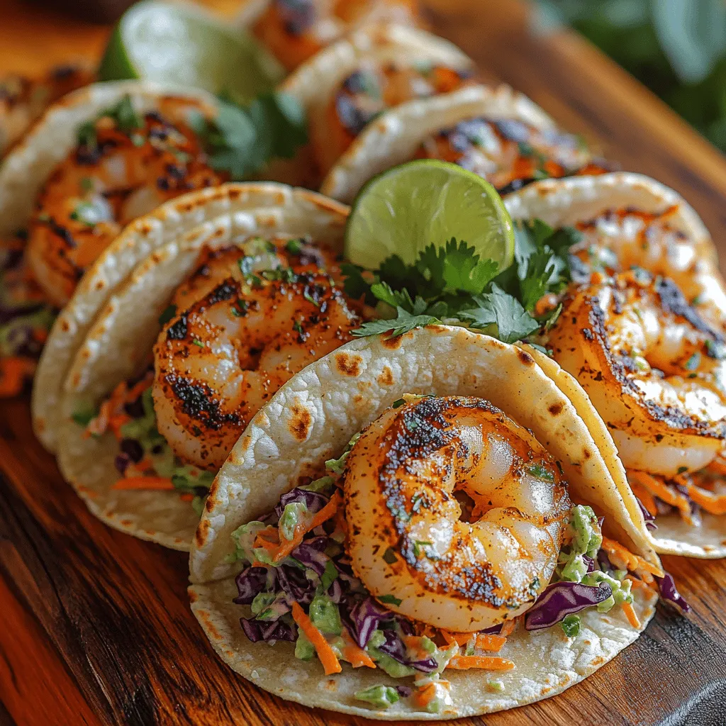 Tacos are a beloved staple in many cuisines, and the Zesty Cilantro Lime Shrimp Tacos with Creamy Slaw elevate this classic dish to new heights. This vibrant recipe is a celebration of fresh, zesty flavors that burst in your mouth with every bite. Imagine succulent shrimp marinated in a tangy cilantro-lime mixture, nestled in warm tortillas and topped with a crunchy, creamy slaw. Not only do these tacos offer a feast for the eyes, but they also provide a delightful culinary adventure that combines the freshness of lime and cilantro with the savory goodness of shrimp.