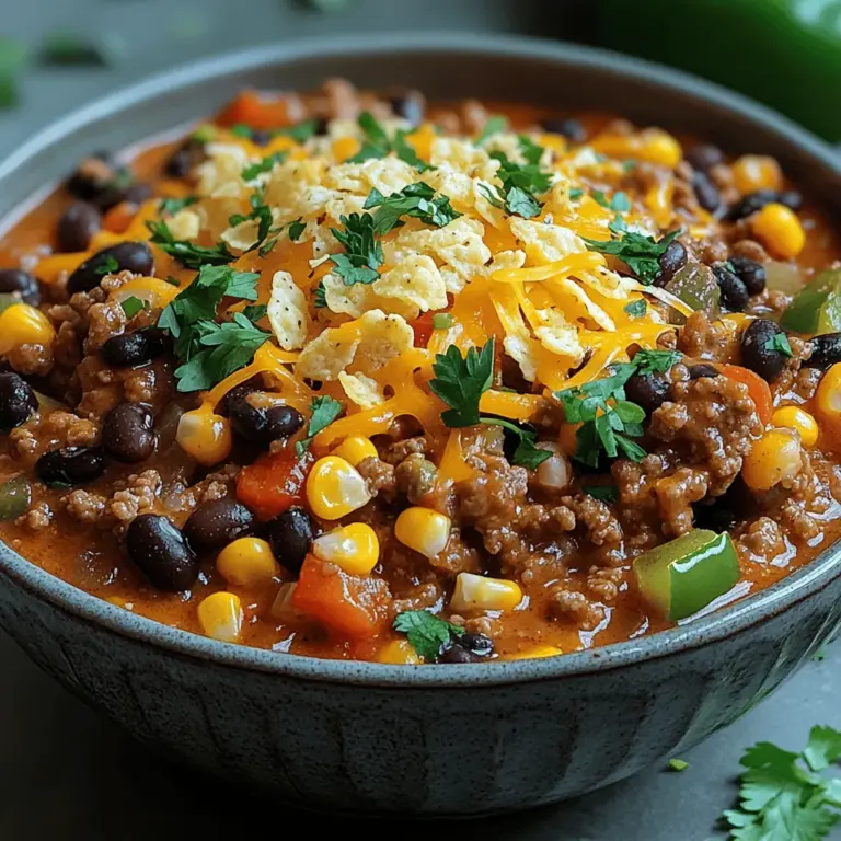 Cowboy’s Delight Casserole is the epitome of comfort food, offering a warm embrace on cold nights and a hearty meal for busy families. This dish is not only filling but also bursting with flavor, making it a perfect choice for gatherings or a cozy family dinner. The casserole combines a medley of ingredients that harmoniously come together to create a satisfying meal that appeals to both children and adults alike.