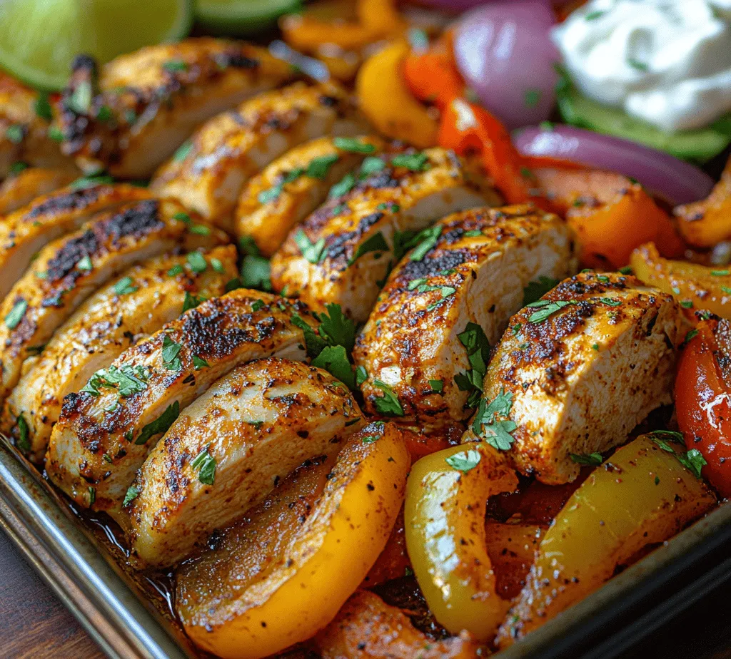 If you're looking for a quick, delicious, and colorful meal that will please the whole family, look no further than easy sheet pan fajitas. This vibrant dish combines juicy chicken, crisp bell peppers, and savory onions all roasted to perfection on a single sheet pan. Not only is it visually appealing, but the flavors meld beautifully, creating a meal that is both satisfying and nutritious.
