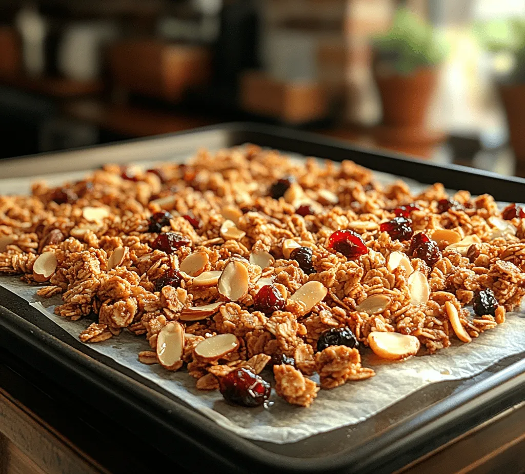 In today’s fast-paced world, finding healthy yet delicious breakfast options can be a challenge. Many of us rush out the door in the morning, opting for convenience over nutrition. However, Crunchy Honey Almond Granola is a delightful solution that strikes a perfect balance between health and indulgence. This homemade granola is not only easy to prepare but also customizable to suit your taste preferences, making it a great option for busy mornings or leisurely weekends.