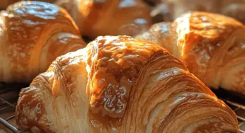 Flaky & Buttery Croissants: A Delightful Recipe for Home Bakers