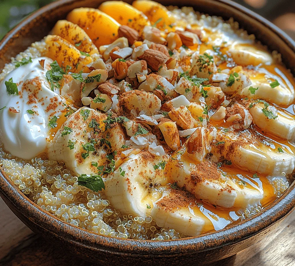 Breakfast is often considered the most important meal of the day, and for good reason. It sets the tone for our energy levels and mood, influencing our productivity and well-being. One emerging trend in the breakfast realm is the incorporation of quinoa, a versatile grain that boasts an impressive nutritional profile. Our Cinnamon Spiced Quinoa Breakfast Bowl is an inviting, wholesome dish designed to tantalize your taste buds while providing essential nutrients to kick-start your morning.