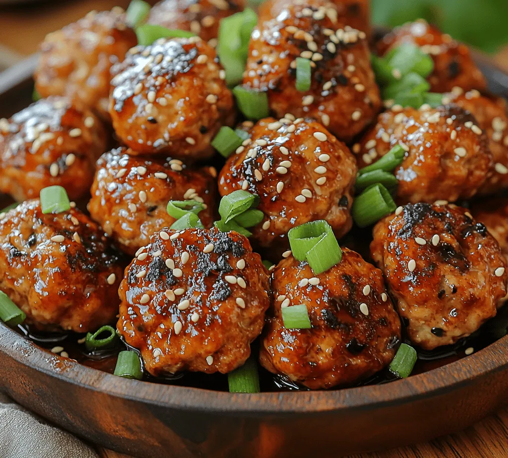 Teriyaki meatballs are not just another meal; they are a delightful fusion of flavors that can captivate the taste buds of anyone who tries them. With their origins rooted in Japanese cuisine, these succulent meatballs have made their way into kitchens around the world, adored for their balance of sweet and savory flavors. The teriyaki sauce, a hallmark of this dish, is known for its glossy sheen and rich flavor profile, which beautifully complements the tender meatballs made from ground chicken or turkey.