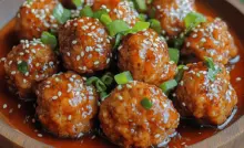 Teriyaki meatballs are not just another meal; they are a delightful fusion of flavors that can captivate the taste buds of anyone who tries them. With their origins rooted in Japanese cuisine, these succulent meatballs have made their way into kitchens around the world, adored for their balance of sweet and savory flavors. The teriyaki sauce, a hallmark of this dish, is known for its glossy sheen and rich flavor profile, which beautifully complements the tender meatballs made from ground chicken or turkey.