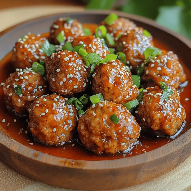 Teriyaki meatballs are not just another meal; they are a delightful fusion of flavors that can captivate the taste buds of anyone who tries them. With their origins rooted in Japanese cuisine, these succulent meatballs have made their way into kitchens around the world, adored for their balance of sweet and savory flavors. The teriyaki sauce, a hallmark of this dish, is known for its glossy sheen and rich flavor profile, which beautifully complements the tender meatballs made from ground chicken or turkey.