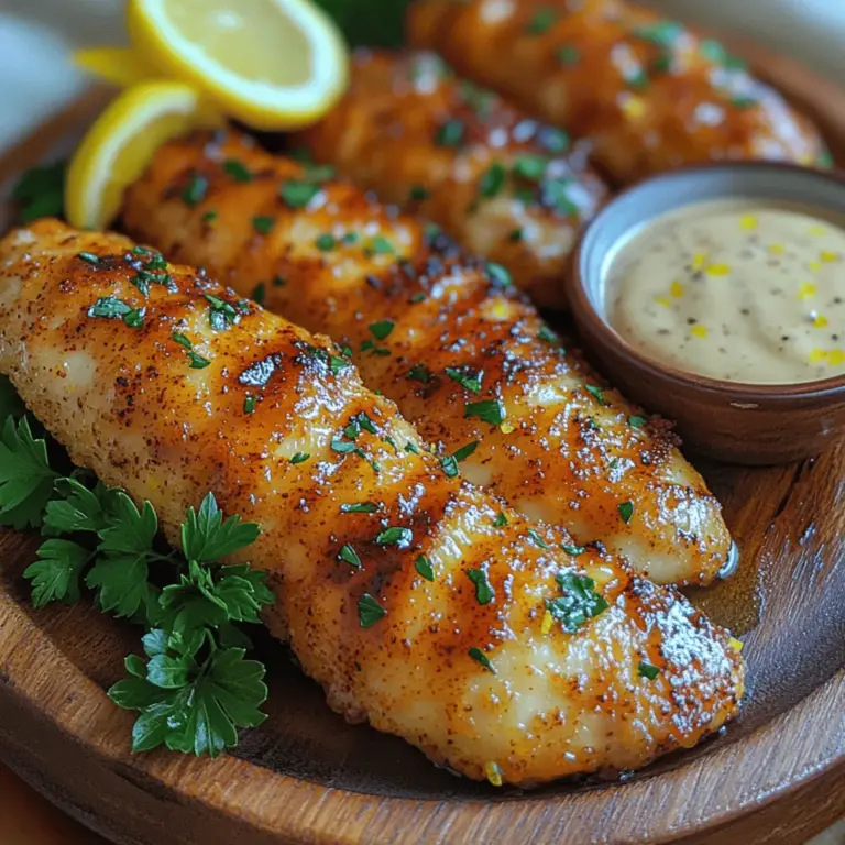 When it comes to comfort food, few dishes evoke the same feelings of satisfaction as crispy chicken tenders. However, the Zesty Lemon Pepper Chicken Tenders take this classic dish to new heights, introducing a vibrant flavor profile that is both refreshing and invigorating. The marriage of zesty lemon and aromatic black pepper creates a taste explosion that tantalizes the palate, making these tenders a must-try for chicken lovers and foodies alike.