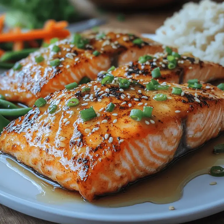 Welcome to the world of culinary delights, where simplicity meets sophistication. Today, we are diving into the vibrant and delicious realm of *Perfectly Crispy Honey Garlic Salmon*. This dish is not just another recipe; it's a delightful fusion of sweet and savory flavors that can elevate any dining experience. Whether you are looking for a quick weeknight meal or a dish that will impress your guests during a special occasion, this salmon recipe fits the bill perfectly.