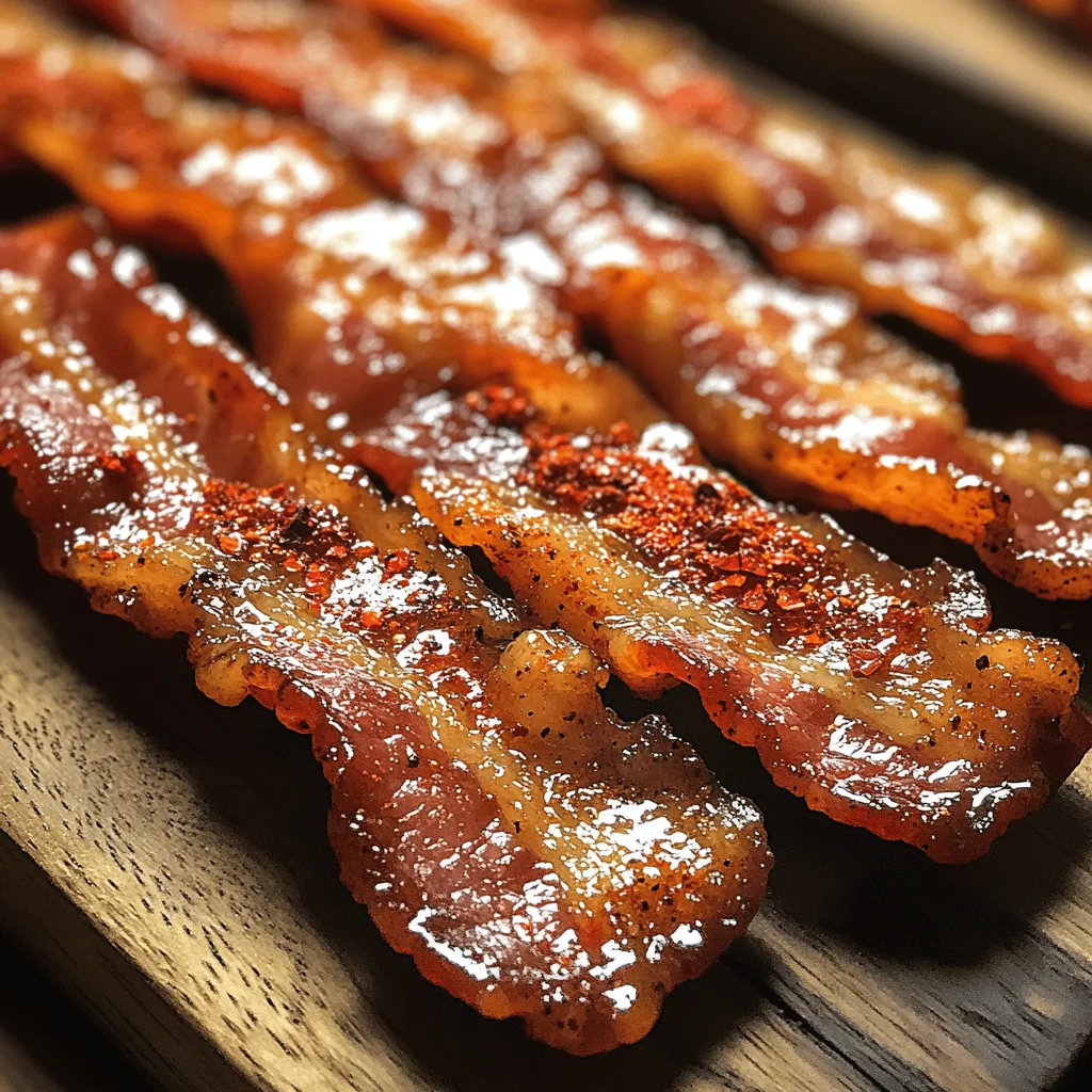 In the realm of culinary delights, few creations can captivate the senses quite like Sweet & Spicy Candied Bacon. This unique treat marries the savory, rich taste of bacon with a delightful sweet and spicy kick, creating an indulgent snack that tantalizes taste buds and leaves a lasting impression. Perfect for a variety of occasions, from brunch gatherings to festive holiday parties, this recipe has become increasingly popular in contemporary cooking, appealing to both bacon lovers and adventurous eaters alike.