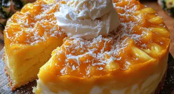 Tropical Bliss Pineapple Condensed Milk Cake: A Journey to Tropical Indulgence