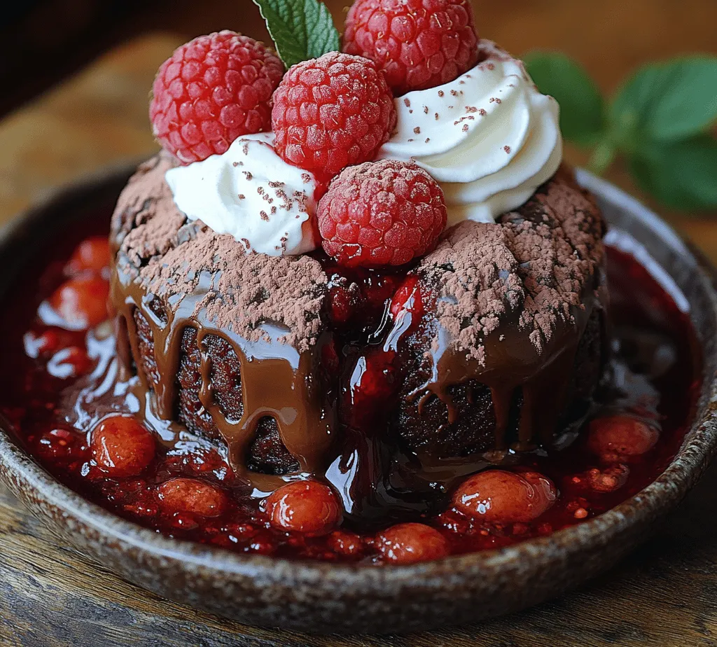 Dessert lovers, rejoice! If you’re on the hunt for a show-stopping dessert that combines elegance and indulgence, you’ve stumbled upon the right recipe. Indulgent Dark Chocolate Raspberry Lava Cakes are the perfect blend of rich, velvety chocolate and the vibrant tartness of fresh raspberries. Imagine cutting into a warm cake to reveal a gooey, molten center that flows out like a river of chocolate—a blissful combination that is sure to delight your senses.