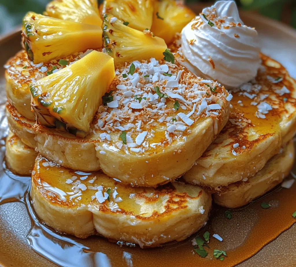 French toast is a beloved breakfast dish enjoyed by many across the globe. Its versatility allows for endless variations, from classic cinnamon and sugar to more adventurous combinations that cater to different palates. The beauty of French toast lies not only in its simplicity but also in its ability to transform stale bread into a mouthwatering morning treat. Today, we're taking this beloved breakfast staple to a whole new level with our Tropical Paradise Hawaiian Roll French Toast.