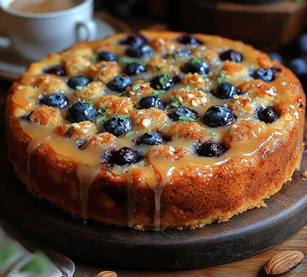 If you're in search of a delightful baked treat to elevate your breakfast, snack time, or dessert offerings, look no further than Blueberry Almond Coffee Cake. This cake is a harmonious blend of flavors and textures that will tantalize your taste buds and impress your guests. The combination of juicy blueberries, nutty almonds, and the rich, moist crumb make it a versatile option for any occasion. Whether you're hosting a brunch, enjoying a quiet morning at home, or simply indulging in a sweet snack, this coffee cake is sure to satisfy.