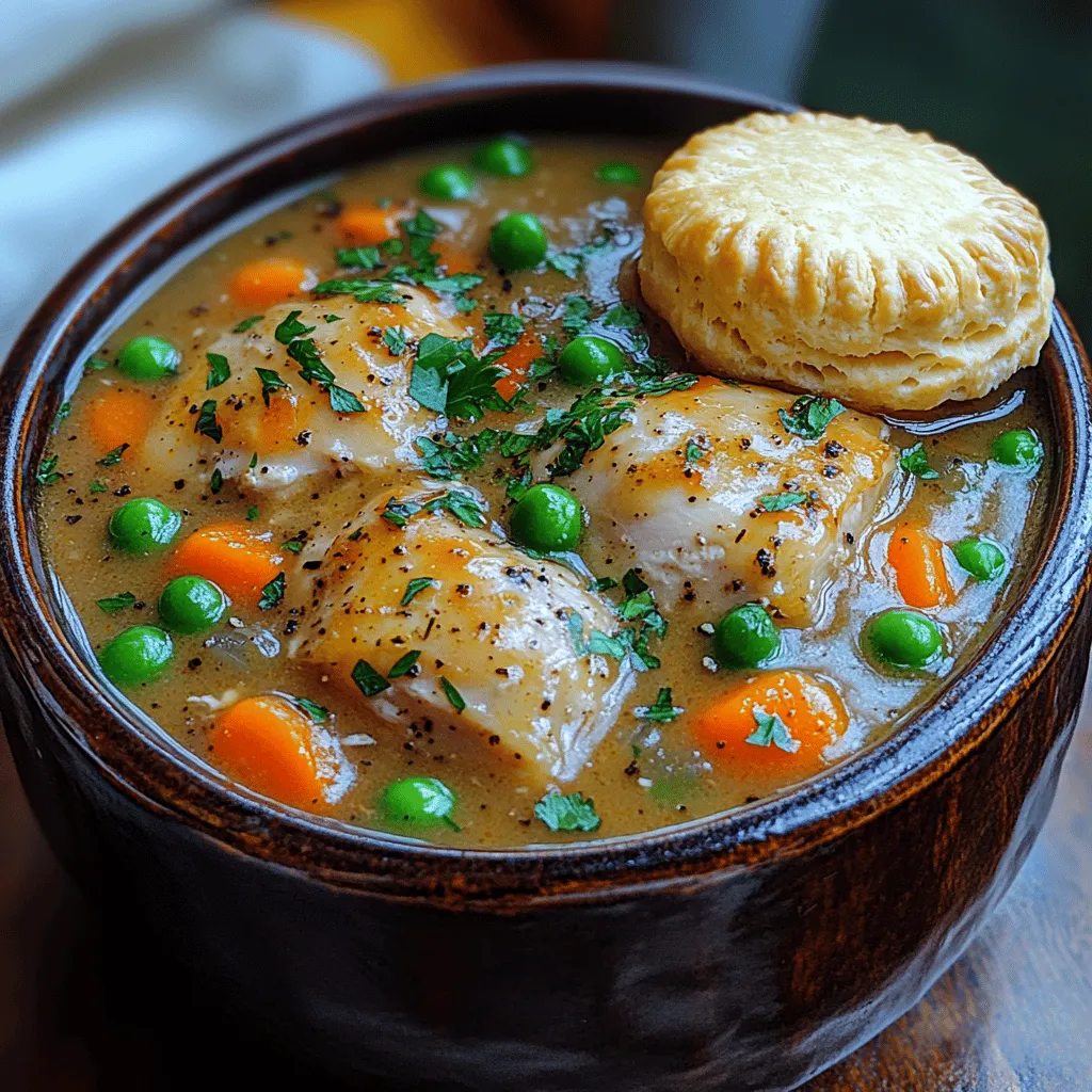 Comfort food plays a pivotal role in our culinary culture, particularly during the colder months. It’s that familiar taste that evokes fond memories of home, family dinners, and shared moments around the table. Chicken Pot Pie Soup embodies this essence, making it a go-to recipe for those moments when you need something warm and inviting. The creamy broth, tender chunks of chicken, and a medley of vegetables come together to create a dish that feels like a hug in a bowl.