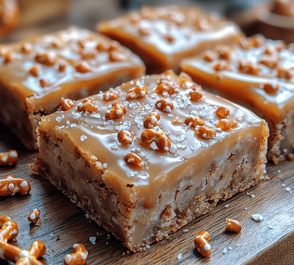 If you’re a dessert lover, you’ve likely encountered the delightful combination of sweet and salty flavors that make your taste buds dance. Among the most popular sweet treats that embody this balance are salted caramel pretzel blondies. These delectable bars are a harmonious blend of rich, buttery goodness with the satisfying crunch of pretzels, creating an irresistible treat that is perfect for any occasion.