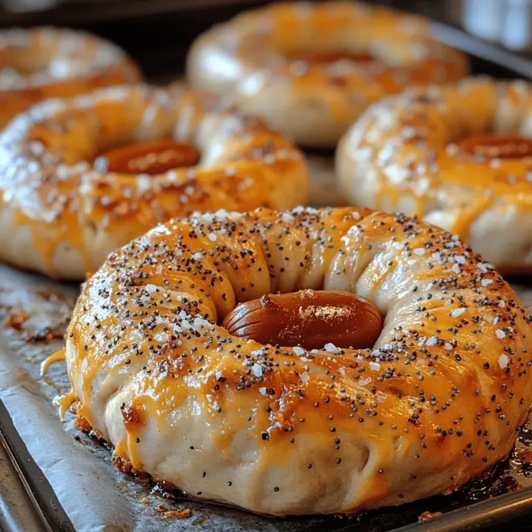 Bagel dogs are a delightful fusion of two beloved snacks: the classic bagel and the trusty hot dog. This recipe presents a fun and delicious way to elevate your snack game, making them perfect for parties, game day, or a casual family dinner. With a chewy, homemade bagel exterior encasing juicy hot dogs, these treats are sure to be a hit with both kids and adults alike. In this comprehensive guide, we’ll explore not only the recipe itself but also the origins of bagel dogs, variations you can try, and tips for perfecting your baking skills.