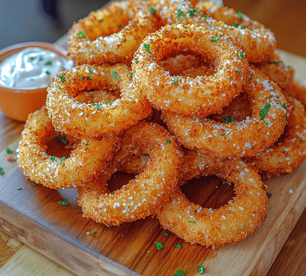 Onion rings have long held the title of a beloved appetizer and snack, tantalizing taste buds with their crispy exterior and tender onion center. Whether served as a side dish to burgers, a game-day snack, or an indulgent treat on their own, onion rings have a universal appeal that transcends culinary boundaries. However, there's something uniquely satisfying about making them at home. Not only can you control the ingredients and flavors, but you can also tailor the texture to achieve that coveted extra crispy bite that restaurant versions often chase but seldom reach.