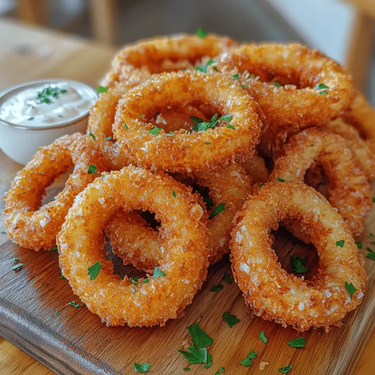 Onion rings have long held the title of a beloved appetizer and snack, tantalizing taste buds with their crispy exterior and tender onion center. Whether served as a side dish to burgers, a game-day snack, or an indulgent treat on their own, onion rings have a universal appeal that transcends culinary boundaries. However, there's something uniquely satisfying about making them at home. Not only can you control the ingredients and flavors, but you can also tailor the texture to achieve that coveted extra crispy bite that restaurant versions often chase but seldom reach.