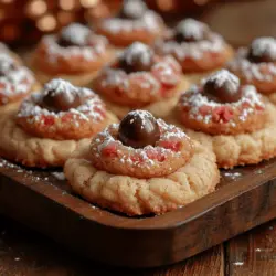 Strawberry Kiss Cookies are a delightful twist on traditional cookies that combine the sweetness of strawberries with the rich, creamy taste of chocolate. These charming cookies not only look beautiful but also offer a burst of flavor that’s sure to please any palate. Perfect for a romantic occasion, a festive gathering, or simply a cozy evening at home, Strawberry Kiss Cookies are a versatile treat that can easily be adapted for any celebration.