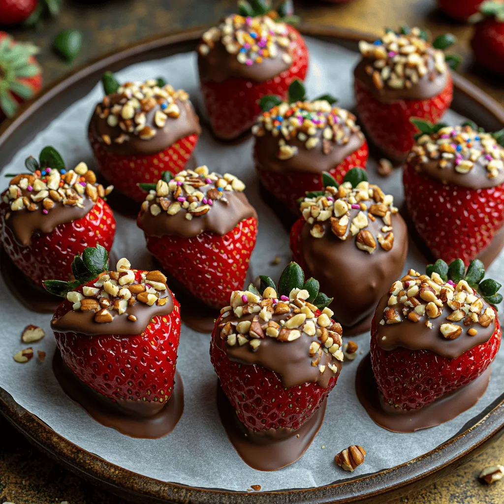 Chocolate dipped strawberries are more than just a dessert; they are a delightful indulgence that combines the rich, velvety taste of chocolate with the fresh, juicy burst of strawberries. This classic treat is perfect for a myriad of occasions, from romantic dinners to festive celebrations, and they can elevate any dessert table with their elegant presentation. The simplicity of the recipe belies its luxurious appeal, making chocolate dipped strawberries an irresistible choice for those looking to impress or simply indulge in a sweet treat.