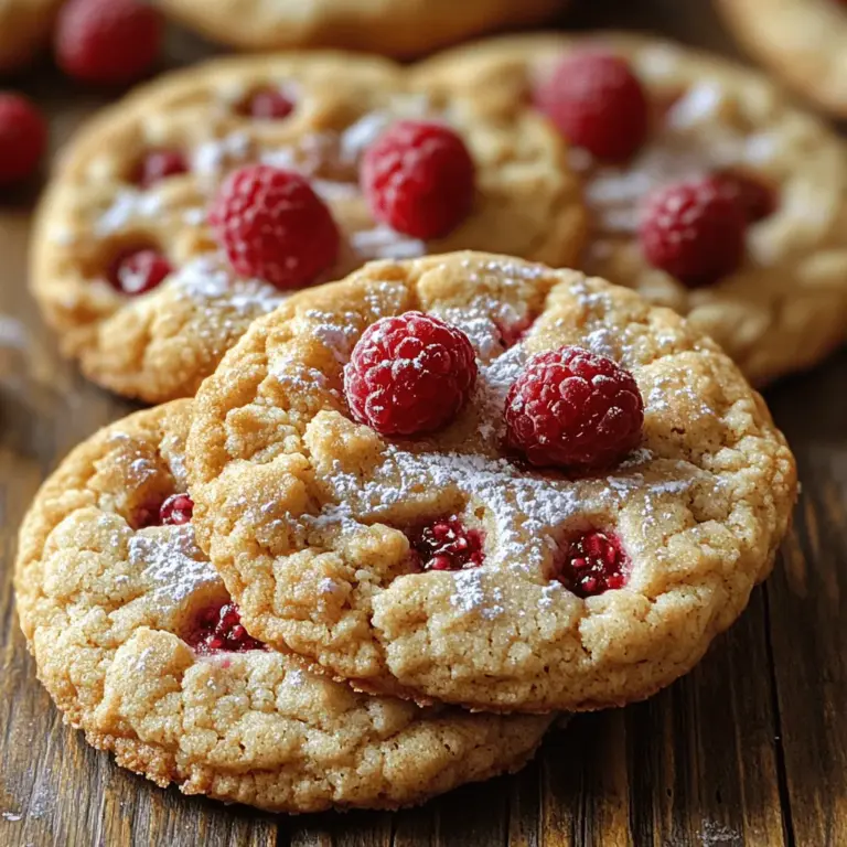 There’s something undeniably heartwarming about the smell of freshly baked cookies wafting through the house. Homemade cookies have a special way of bringing people together, whether it's during festive gatherings, casual get-togethers, or even those tranquil moments when you just want to indulge in a sweet treat. They evoke nostalgia, comfort, and a sense of accomplishment. Among the myriad of cookie recipes out there, the Sweet Raspberry Bliss Cookies stand out as a unique and delightful option that promises to tantalize your taste buds and impress your friends and family.