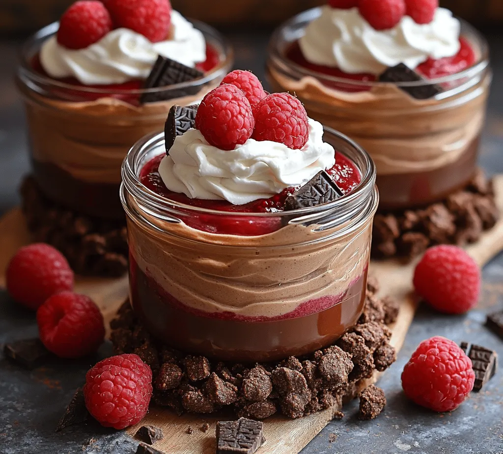 There’s something undeniably enchanting about a dessert that marries rich chocolate with the fresh brightness of raspberries. The 