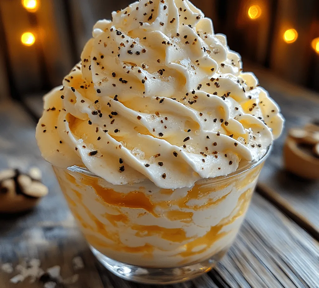 To create the perfect Bourbon Vanilla Bean Whipped Cream, it's essential to understand the role of each ingredient. From the rich, creamy base to the aromatic flavor enhancers, each component contributes to the overall quality and taste of the whipped cream.