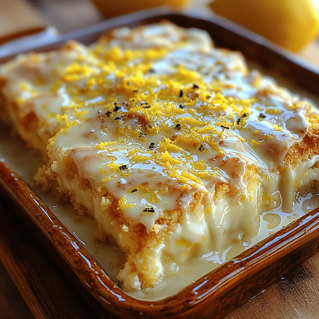 Baking is one of life’s simple pleasures, a cherished activity that fills our homes with delightful aromas while offering a warm embrace of comfort through delicious desserts. Among the many sweet treats one can whip up, the Tangy Lemon Cream Cheese Dump Cake stands out as a refreshing and easy-to-make option. This dessert not only showcases the bright, zesty flavor of lemons but also combines it with a luscious cream cheese component that creates a delightful balance of tastes and textures.