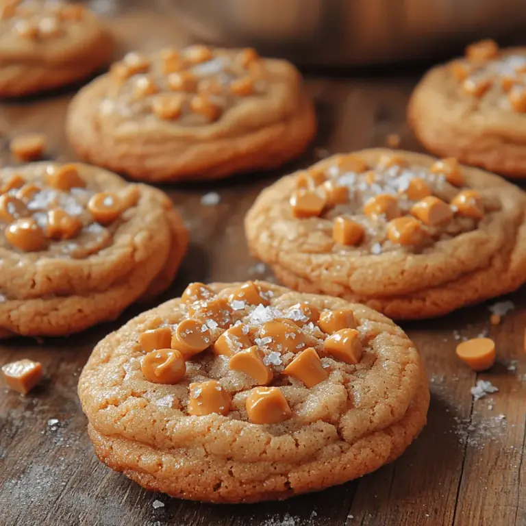 Welcome to the delightful world of baking, where sweet aromas fill the air and the promise of indulgent treats awaits. Today, we invite you to embark on a culinary adventure with our Decadent Salted Butterscotch Bliss Cookies. This recipe is a harmonious blend of rich butterscotch flavors enhanced by a touch of sea salt, creating a cookie that is both sweet and savory. Whether you’re an experienced baker or a novice in the kitchen, these cookies are sure to impress your friends and family, making them an essential addition to any dessert repertoire.