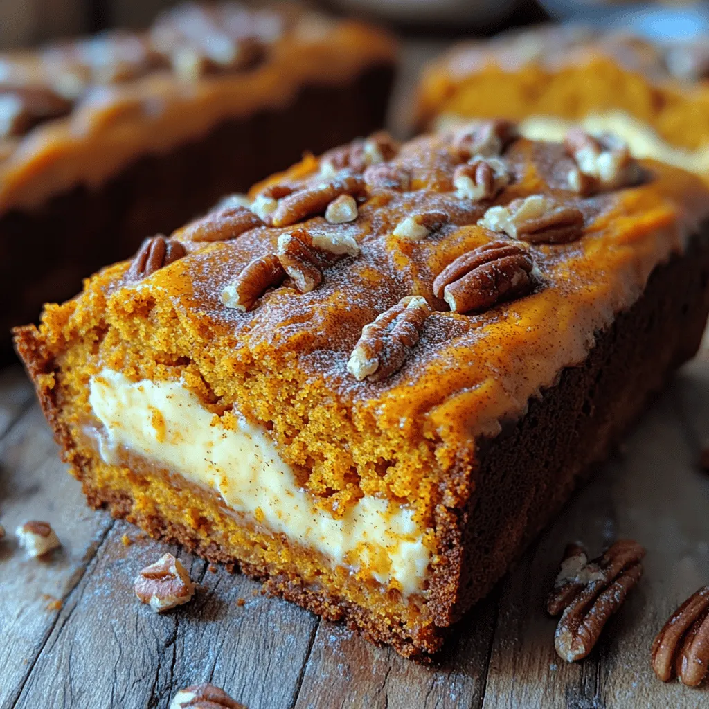 What makes Cheesecake-Stuffed Pumpkin Bread so appealing? For starters, it brings together two fall favorites—pumpkin bread and cheesecake—into one extraordinary dish. The rich, creamy cheesecake filling nestled within the spiced pumpkin bread creates a delightful contrast in texture and flavor. Each slice offers a perfect balance of sweetness and warmth, making it an ideal centerpiece for holiday gatherings, cozy brunches, or a special treat to enjoy with your favorite fall beverage.