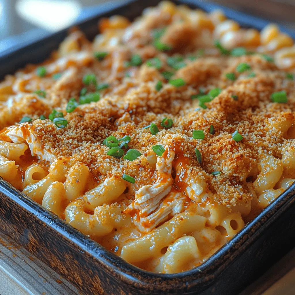 Macaroni and cheese has long held a special place in the hearts of Americans. Its creamy, cheesy goodness offers comfort and nostalgia, often reminding us of childhood dinners and family gatherings. The beauty of Buffalo Chicken Mac and Cheese lies in its ability to elevate this classic dish by introducing bold flavors that resonate with today’s culinary trends.