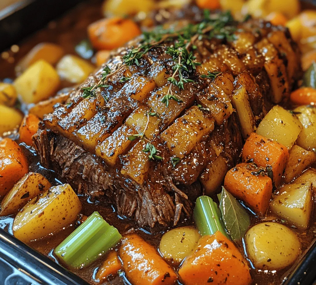 Welcome to the world of comforting, hearty meals that warm the soul! If you're searching for a dish that embodies cozy evenings and family gatherings, look no further than the Savory Slow Cooker Pot Roast. This classic recipe marries the ease of slow cooking with the rich, bold flavors of perfectly seasoned beef and vegetables, resulting in a meal that is not only delicious but also incredibly satisfying.