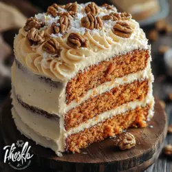 Carrot cake is a beloved classic that combines the natural sweetness of carrots with aromatic spices, making it a favorite for celebrations, birthdays, and cozy gatherings. This Ultimate Carrot Cake recipe stands out with its moist texture, rich flavors, and decadent cream cheese frosting. Whether you are a seasoned baker or a novice in the kitchen, this recipe will guide you through every step to ensure your cake turns out perfect every time. In this article, we will explore the ingredients, preparation methods, and the history behind carrot cake, ensuring you have all the knowledge you need to create this delightful dessert.