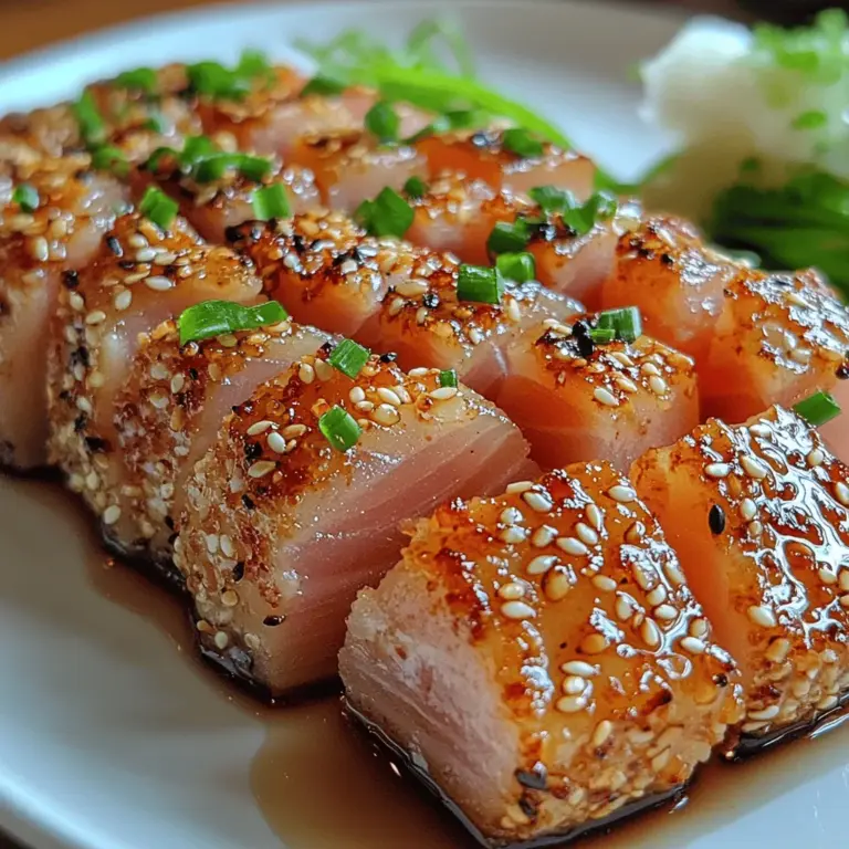Ahi tuna, also known as yellowfin tuna, is a star ingredient in many seafood dishes, cherished for its rich flavor and tender texture. This versatile fish is not only a favorite among sushi enthusiasts but also a preferred choice for gourmet cooking. Its firm flesh and distinct taste lend themselves beautifully to a variety of culinary preparations, making Ahi tuna a staple in high-end restaurants and home kitchens alike.
