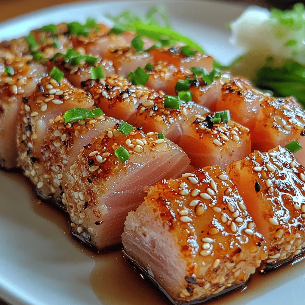 Ahi tuna, also known as yellowfin tuna, is a star ingredient in many seafood dishes, cherished for its rich flavor and tender texture. This versatile fish is not only a favorite among sushi enthusiasts but also a preferred choice for gourmet cooking. Its firm flesh and distinct taste lend themselves beautifully to a variety of culinary preparations, making Ahi tuna a staple in high-end restaurants and home kitchens alike.