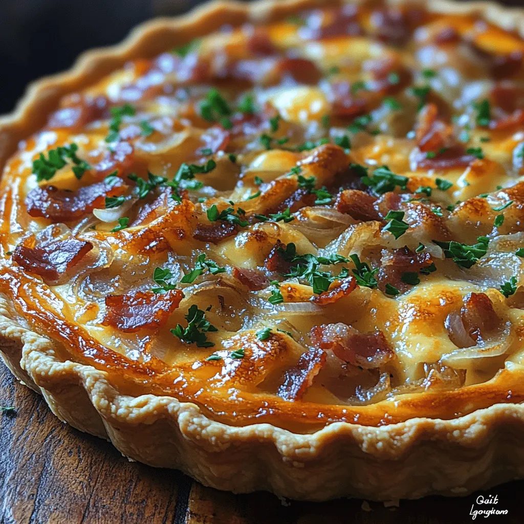 The essence of Quiche Lorraine can be traced back to the Lorraine region in northeastern France, where the dish was first prepared in the early 18th century. Originally, it was a simple open pie filled with cream and eggs, evolving over time into the beloved dish we know today, which features a combination of eggs, cream, cheese, and bacon. The name "quiche" stems from the German word "kuchen," meaning cake, which reflects its pie-like structure.