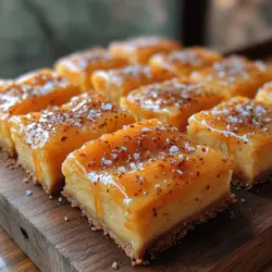 Dessert bars are the ultimate indulgence, combining rich flavors and a satisfying texture in a compact, easy-to-serve form. Among the plethora of dessert options available, few can rival the allure of decadent salted caramel butter bars. These treats are perfect for satisfying your sweet tooth, with a buttery base that melts in your mouth and a luscious salted caramel topping that elevates the experience to a heavenly level.