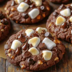 There's something undeniably tempting about a freshly baked chocolate cookie. The warm, rich aroma wafting through your kitchen, the anticipation of sinking your teeth into a soft, fudgy treat—it’s an experience that transcends age and occasion. Among the myriad of cookie recipes, double chocolate marshmallow cookies stand out as a delightful twist on the classic chocolate cookie. These cookies take the beloved chocolate flavor to new heights by incorporating extra cocoa powder, luscious chocolate chips, and gooey marshmallows that melt into a sweet, creamy surprise with every bite.