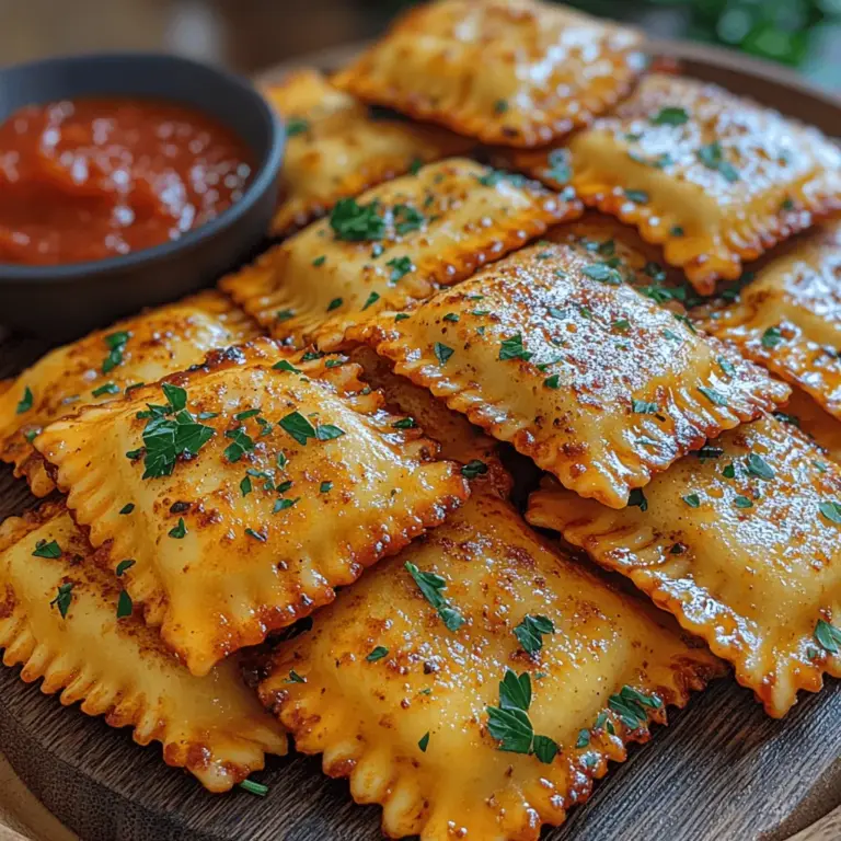 A delightful twist on traditional pasta, Butter-Toasted Ravioli presents a crispy, cheesy treat that's perfect for any occasion. This dish combines the comforting flavors of cheese ravioli with the rich, savory essence of butter and herbs, resulting in a mouthwatering experience that’s both simple and satisfying. Whether you're looking for a quick weeknight meal, an impressive appetizer for guests, or a fun family dinner, this recipe caters to all. In this article, we will explore the preparation, cooking methods, and serving suggestions for Butter-Toasted Ravioli, as well as delve into the ingredients' benefits and variations to elevate your culinary experience.