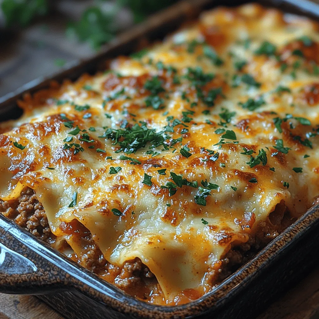 In the world of culinary creativity, few dishes can boast the heartwarming allure of comfort food. Among these, lasagna and cheeseburgers stand out as two beloved staples. Imagine the rich, savory taste of a cheeseburger fused with the satisfying layers of lasagna—this is where Cheeseburger Bliss Lasagna takes center stage. Inspired by the classic flavors of a cheeseburger, this innovative recipe transforms the humble lasagna into a crowd-pleasing masterpiece.
