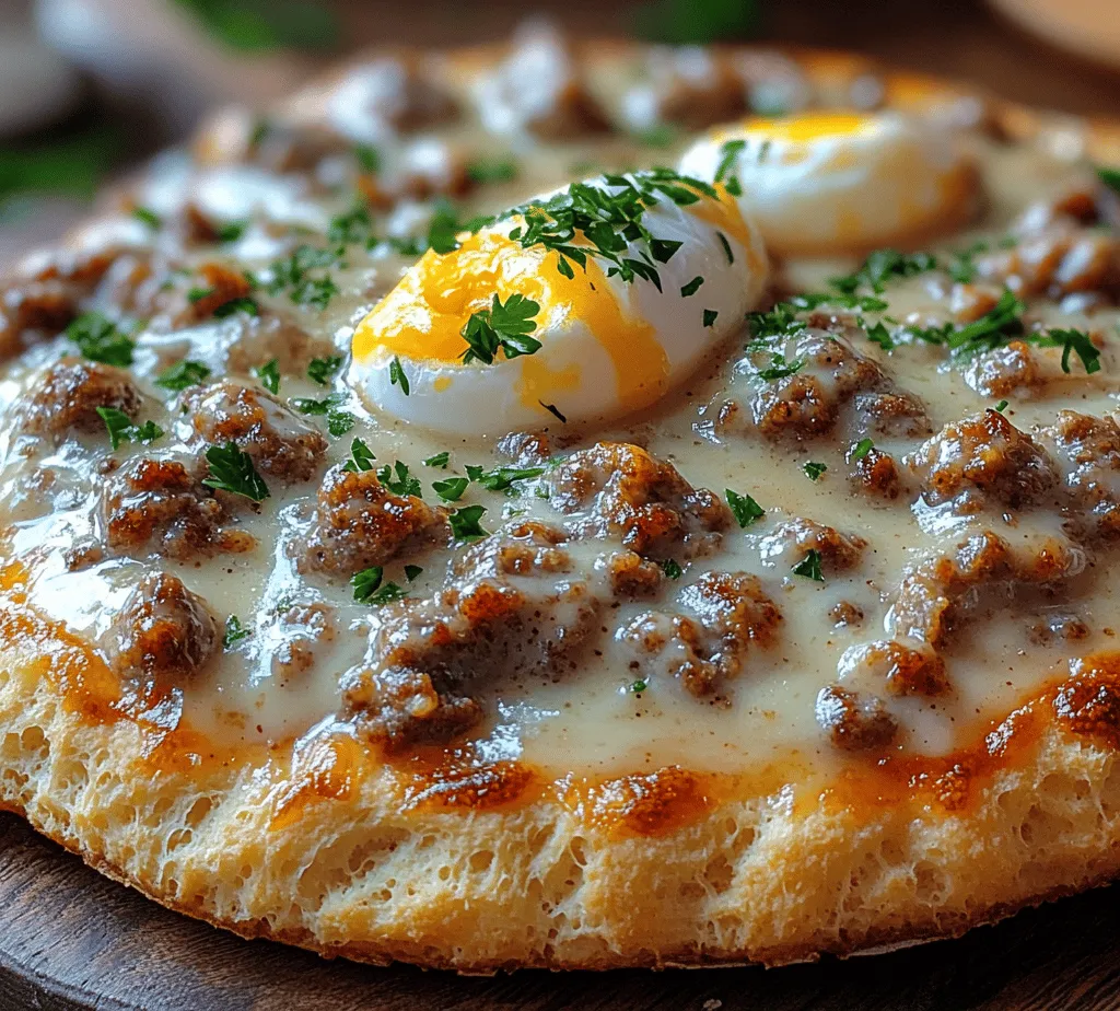 Imagine waking up to the mouthwatering aroma of freshly baked biscuits, the rich scent of savory sausage gravy, and the comforting warmth of melted cheese. This is not just a dream; it’s a reality with our innovative Breakfast Bliss: Biscuits and Sausage Gravy Pizza. This recipe takes beloved breakfast staples and cleverly transforms them into a delicious pizza that can easily become the highlight of any gathering.
