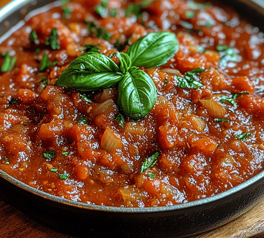 Marinara sauce is a beloved staple in Italian cuisine, known for its simplicity and depth of flavor. This classic tomato-based sauce forms the foundation of countless Italian dishes, ranging from pasta to pizza and beyond. For many home cooks, marinara sauce serves as a comforting reminder of family traditions and shared meals, evoking memories of bustling kitchens and hearty gatherings. The beauty of homemade marinara lies not just in its delicious taste but also in its health benefits—free from preservatives and packed with fresh ingredients, it can elevate any meal.