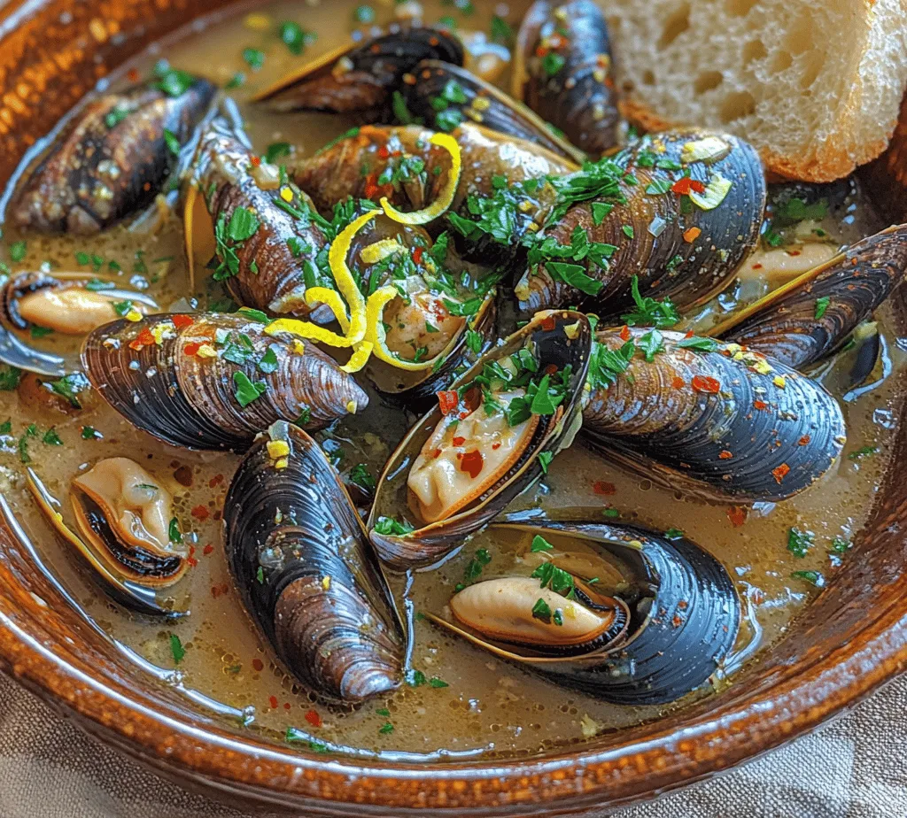 Mussels are a delectable seafood choice that has captured the hearts of food lovers around the world. This Zesty Garlic Lemon Butter Mussels recipe showcases the natural sweetness of mussels, complemented by a vibrant sauce that brims with flavor. Popular in coastal cuisines, particularly in Mediterranean and French cooking, mussels are not only delicious but also incredibly versatile. They can be served as an elegant appetizer, a light main course, or even as part of a festive gathering.